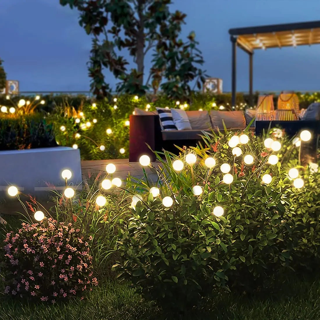 Firefly garden solar led outdoor lights